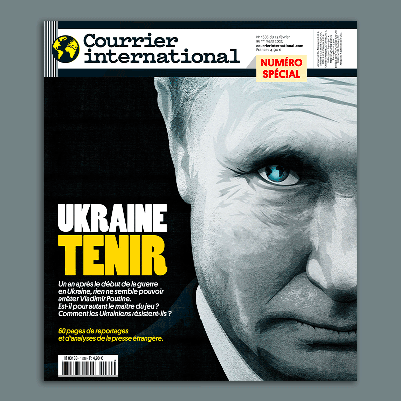 The world in the eye of a menacing Vladimir Putin
